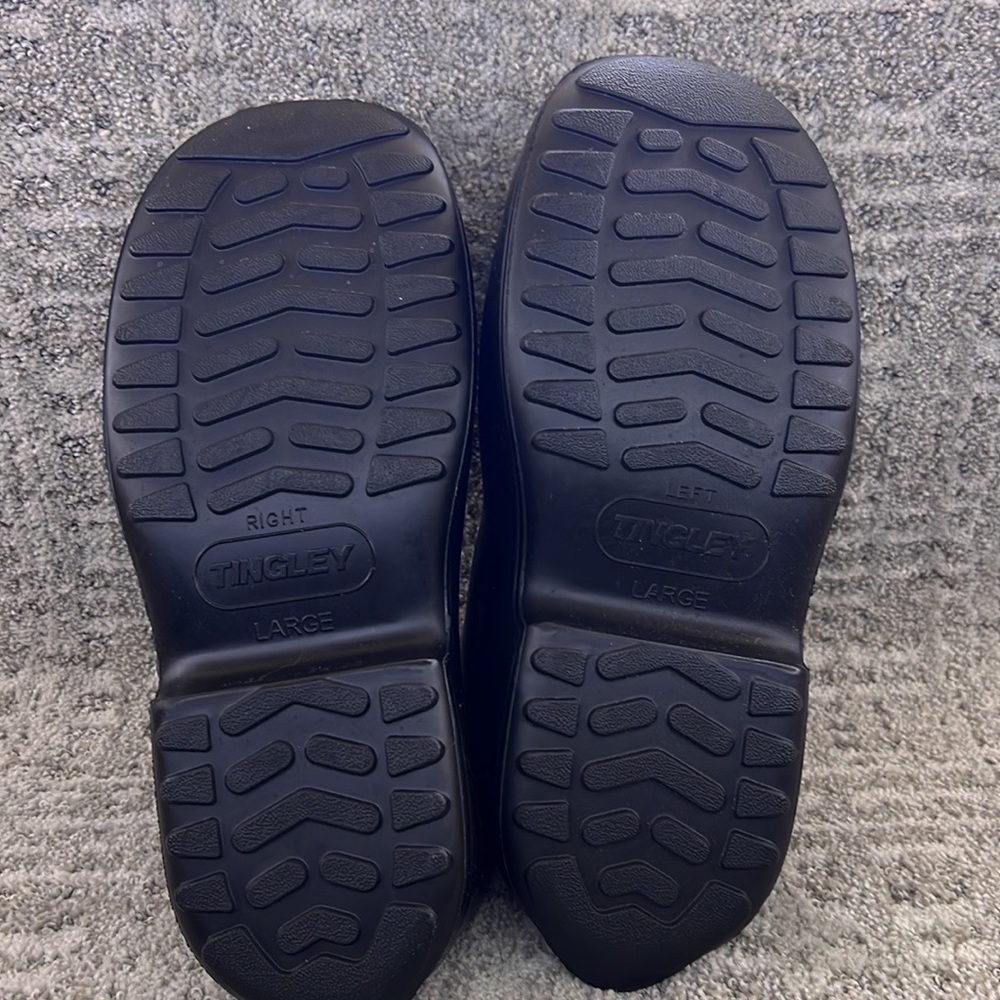 Brand new galoshes, they fit over your Ferragamo’s, or any expensive shoe